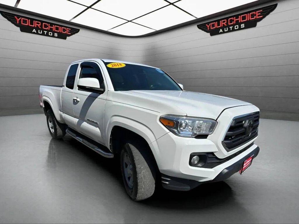 used 2018 Toyota Tacoma car, priced at $21,977