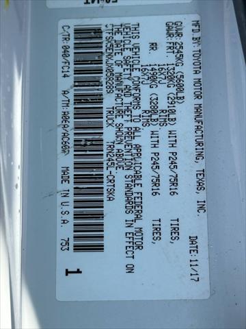 used 2018 Toyota Tacoma car, priced at $22,977