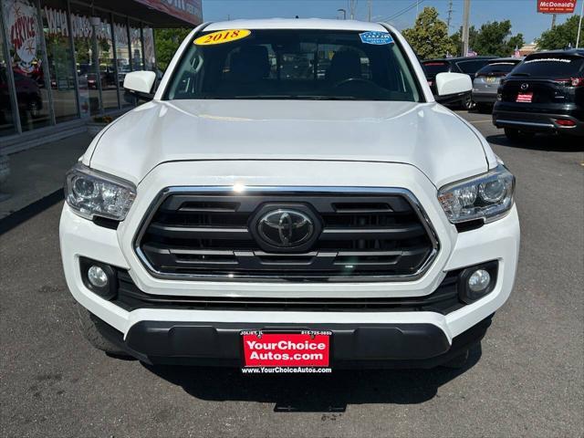 used 2018 Toyota Tacoma car, priced at $22,977
