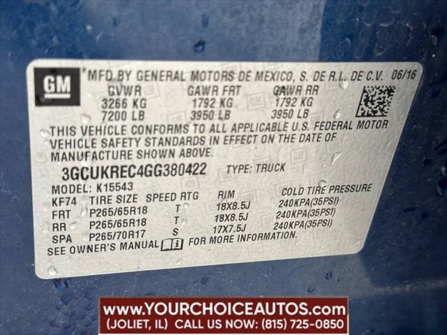 used 2016 Chevrolet Silverado 1500 car, priced at $19,977