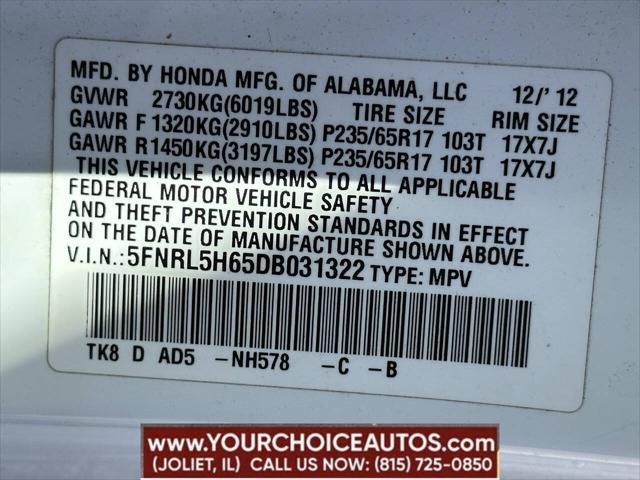 used 2013 Honda Odyssey car, priced at $9,977