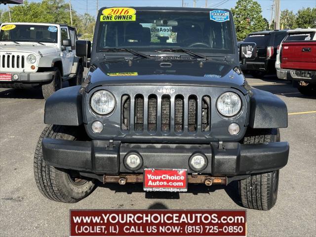 used 2016 Jeep Wrangler car, priced at $14,877