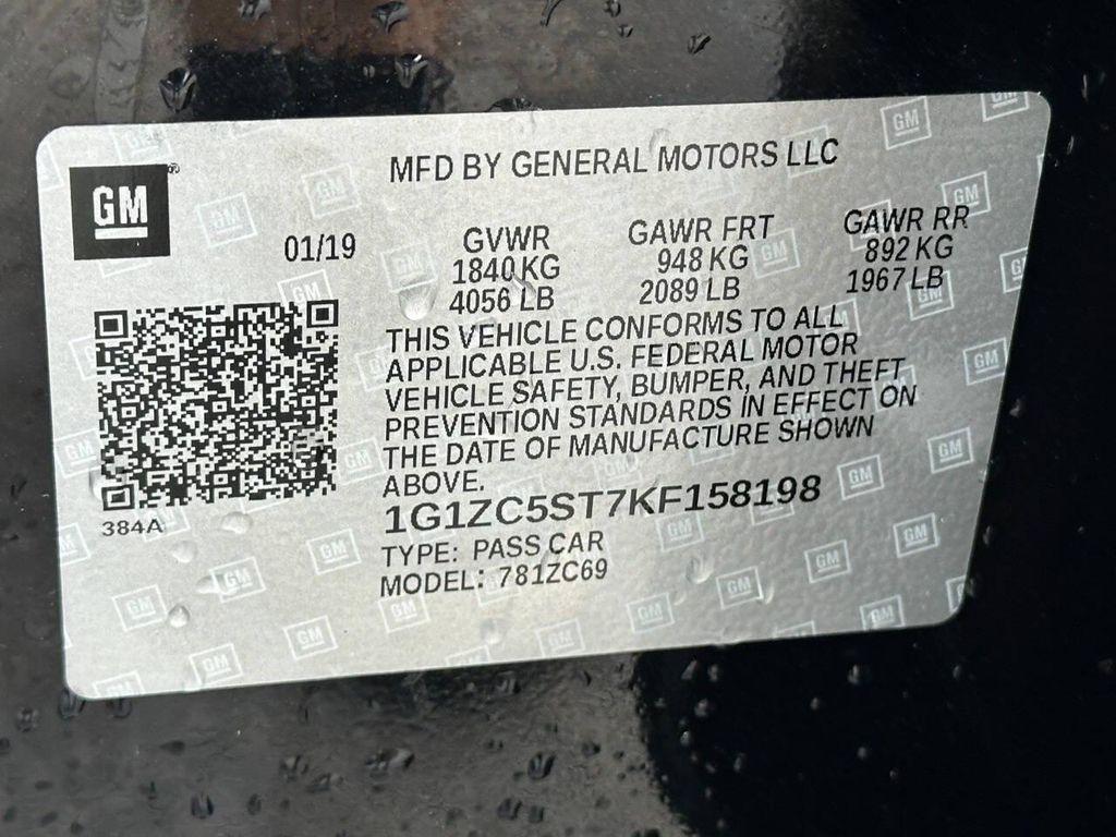 used 2019 Chevrolet Malibu car, priced at $14,977