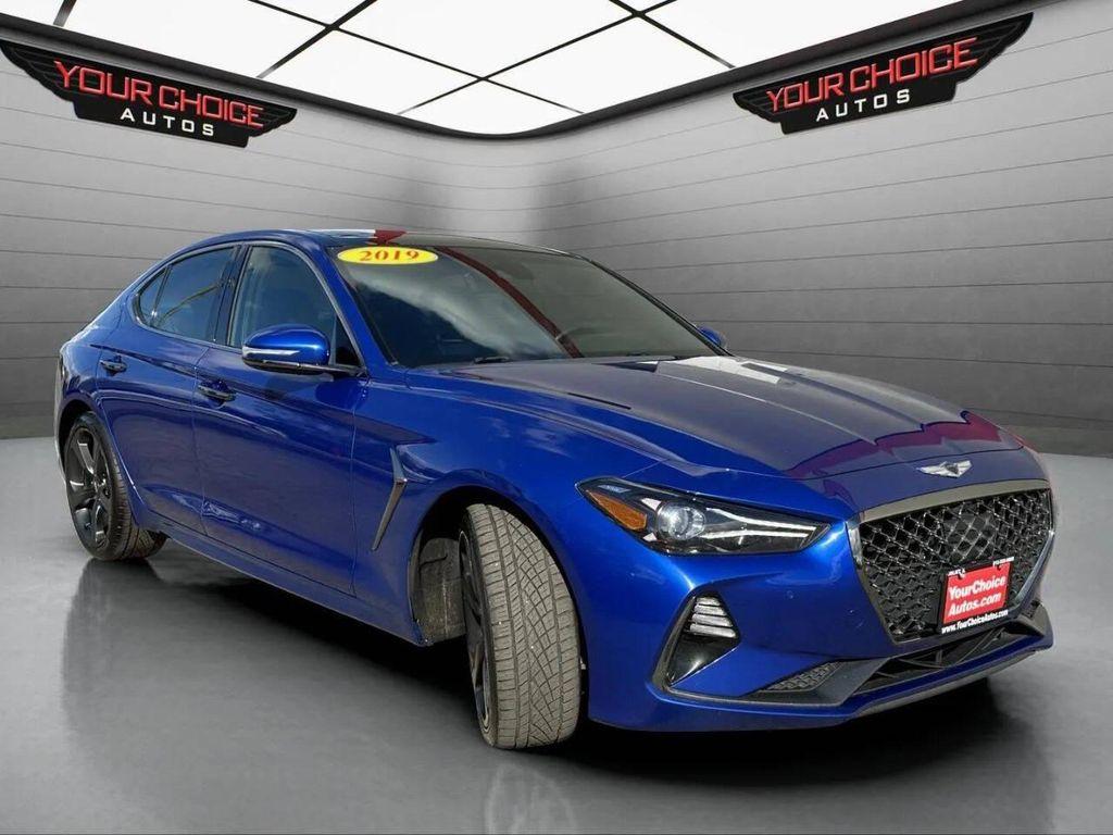 used 2019 Genesis G70 car, priced at $17,477