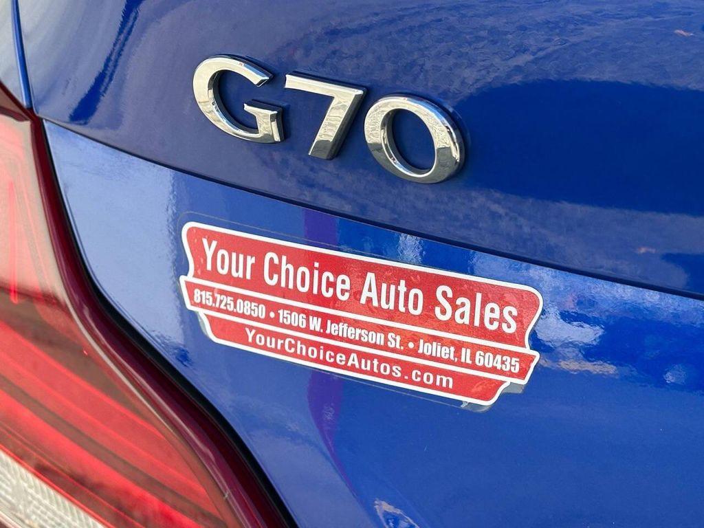 used 2019 Genesis G70 car, priced at $17,477