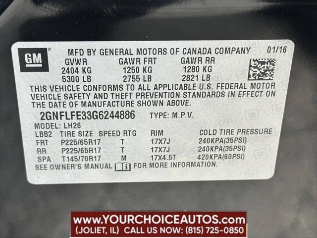 used 2016 Chevrolet Equinox car, priced at $11,977