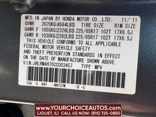 used 2012 Honda CR-V car, priced at $10,777