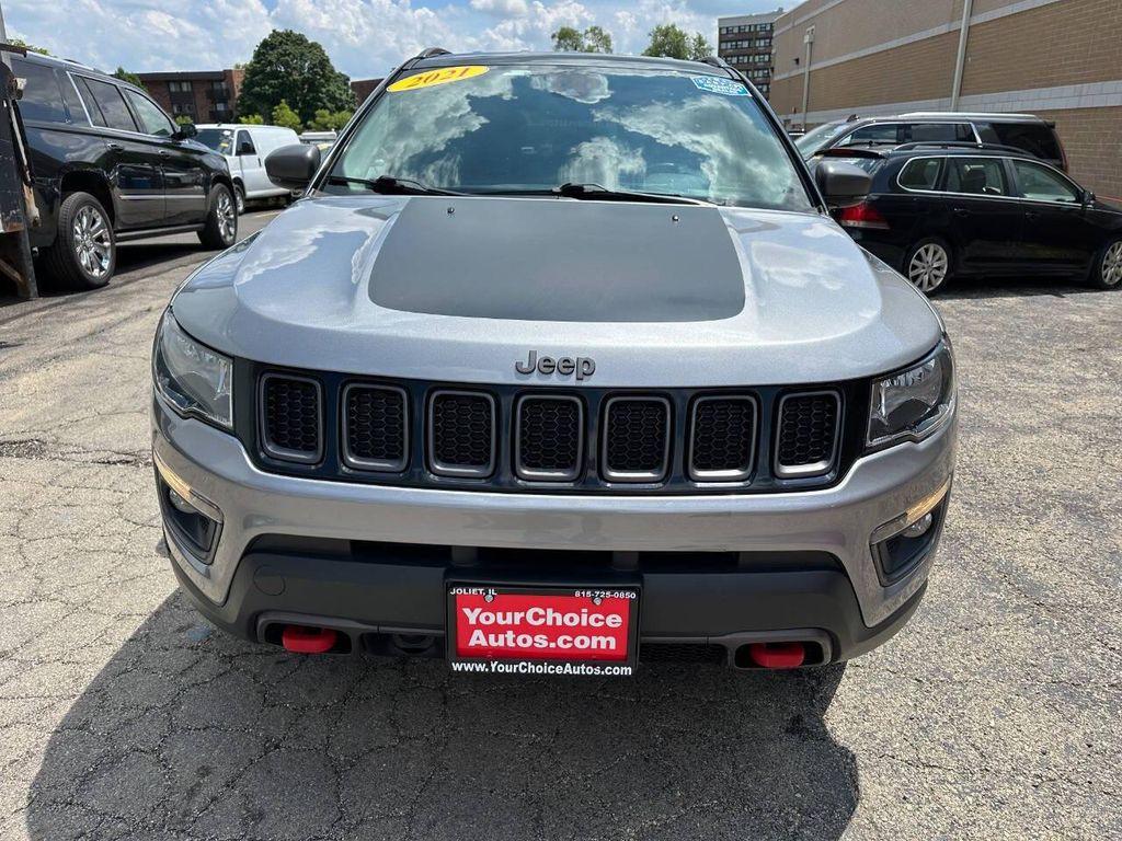 used 2021 Jeep Compass car, priced at $18,977