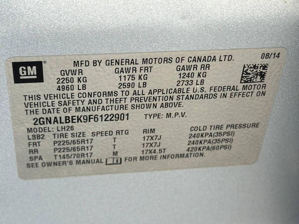 used 2015 Chevrolet Equinox car, priced at $9,777