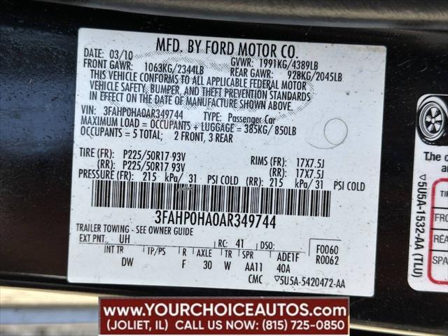 used 2010 Ford Fusion car, priced at $6,977