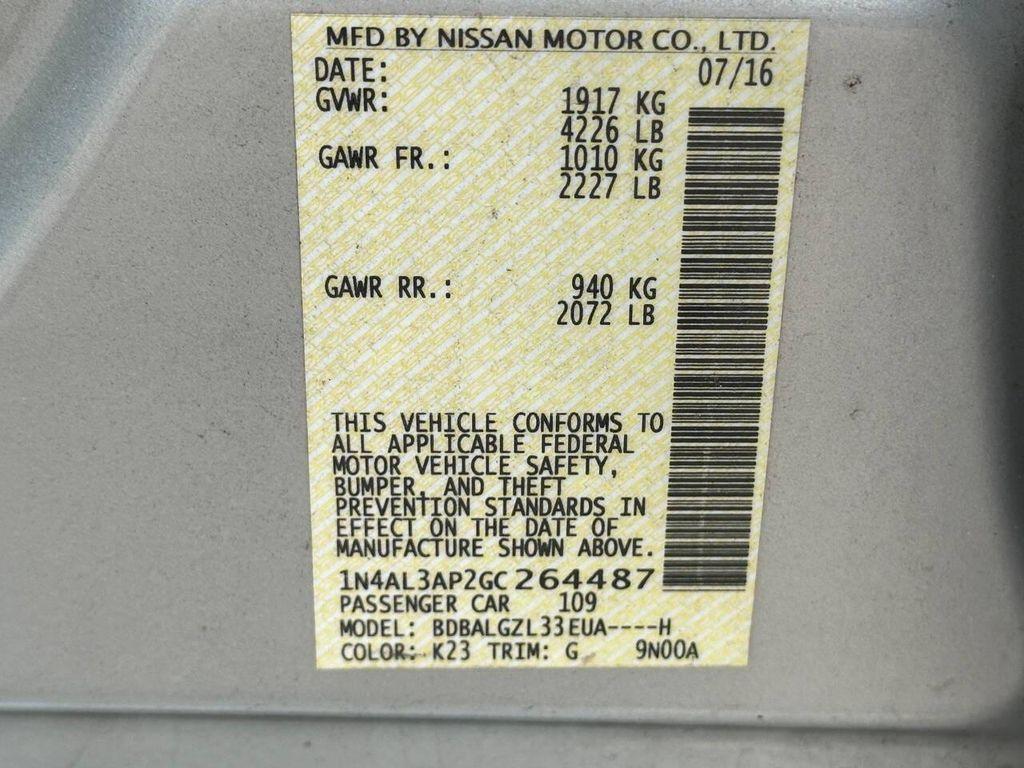 used 2016 Nissan Altima car, priced at $8,977