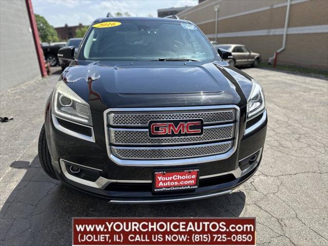 used 2016 GMC Acadia car, priced at $15,877