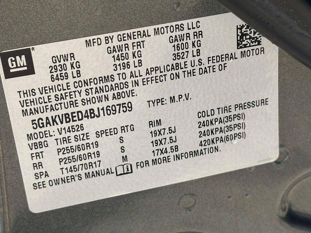 used 2011 Buick Enclave car, priced at $4,999