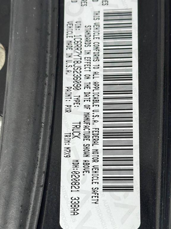 used 2018 Ram 1500 car, priced at $23,977
