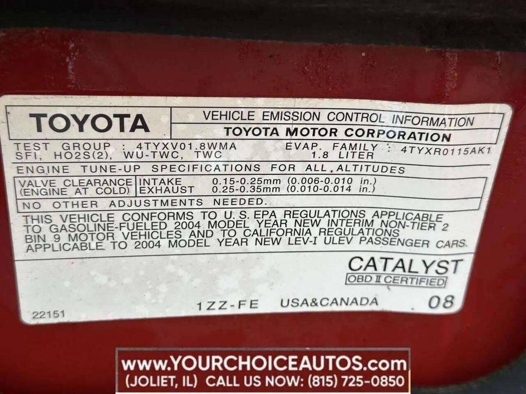 used 2004 Toyota Matrix car, priced at $5,977