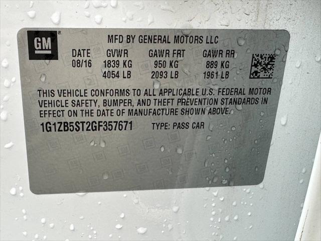 used 2016 Chevrolet Malibu car, priced at $11,977