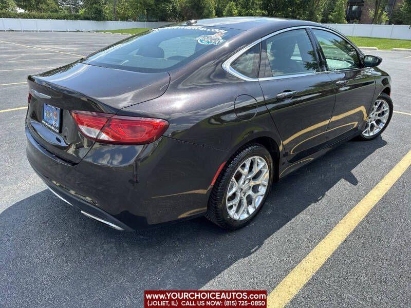 used 2015 Chrysler 200 car, priced at $9,977