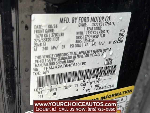 used 2017 Ford Expedition EL car, priced at $14,977