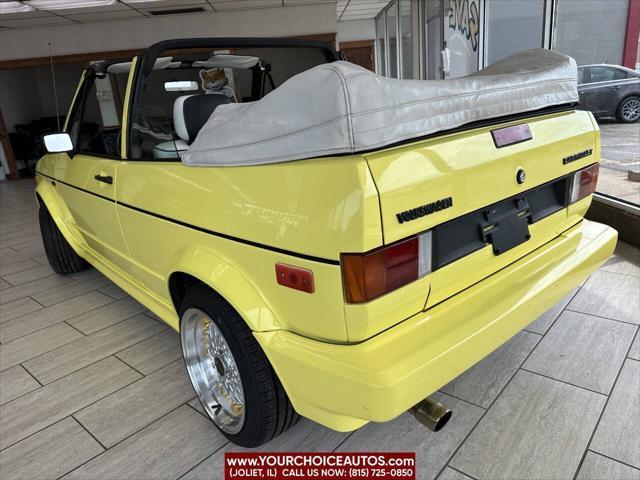 used 1990 Volkswagen Cabriolet car, priced at $9,977