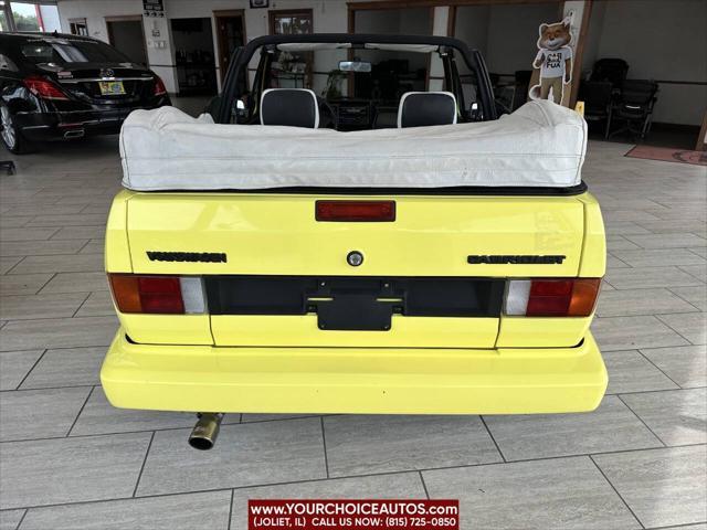 used 1990 Volkswagen Cabriolet car, priced at $9,977