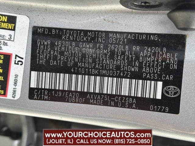 used 2021 Toyota Camry car, priced at $23,677
