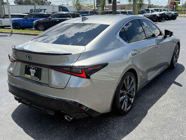 used 2023 Lexus IS 350 car, priced at $45,890