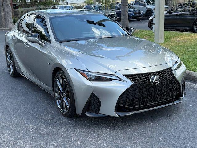 used 2023 Lexus IS 350 car, priced at $45,890