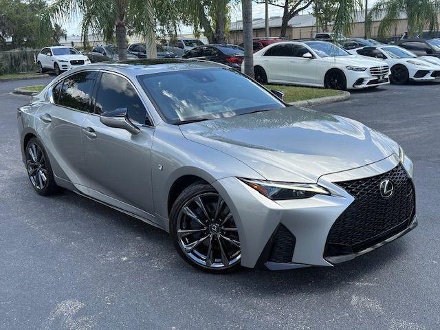 used 2023 Lexus IS 350 car, priced at $45,890