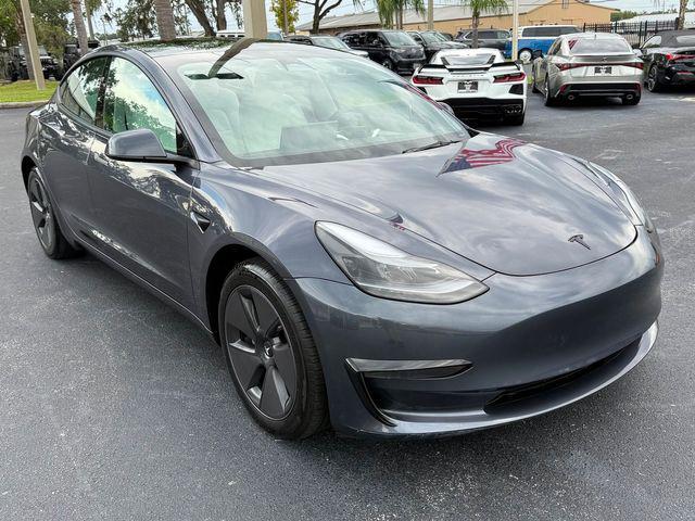 used 2023 Tesla Model 3 car, priced at $29,890