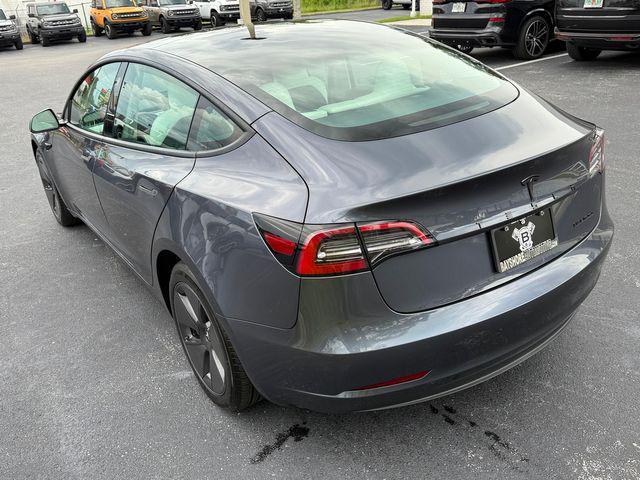 used 2023 Tesla Model 3 car, priced at $29,890