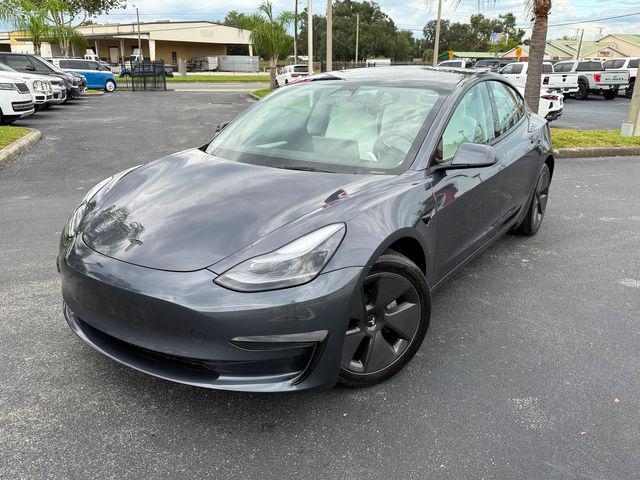 used 2023 Tesla Model 3 car, priced at $29,890