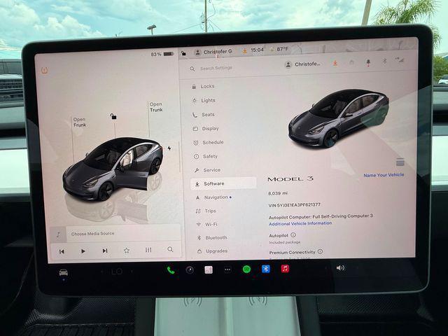used 2023 Tesla Model 3 car, priced at $29,890