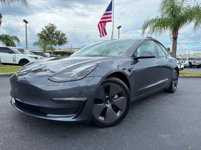 used 2023 Tesla Model 3 car, priced at $29,890
