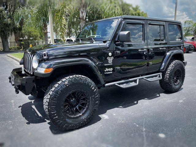 used 2021 Jeep Wrangler Unlimited car, priced at $39,890