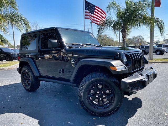 used 2021 Jeep Wrangler car, priced at $32,890