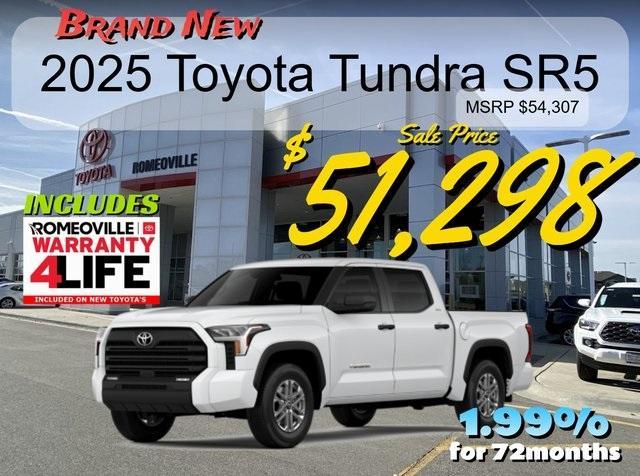 used 2025 Toyota Tundra car, priced at $51,298