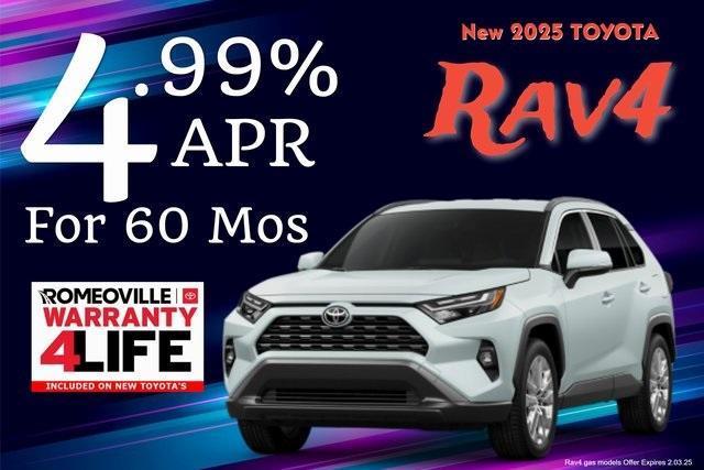 used 2025 Toyota RAV4 car, priced at $37,280