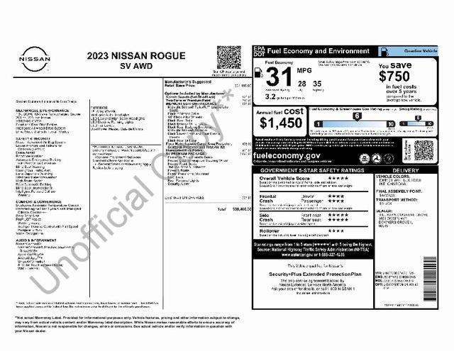 used 2023 Nissan Rogue car, priced at $26,206