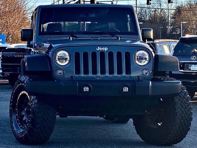 used 2015 Jeep Wrangler Unlimited car, priced at $24,789