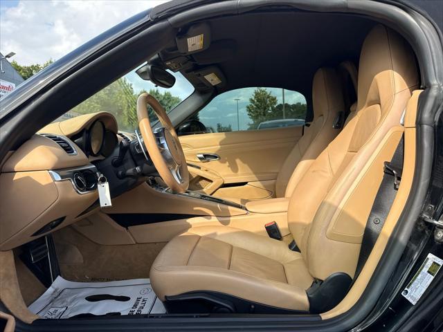 used 2015 Porsche Boxster car, priced at $36,922