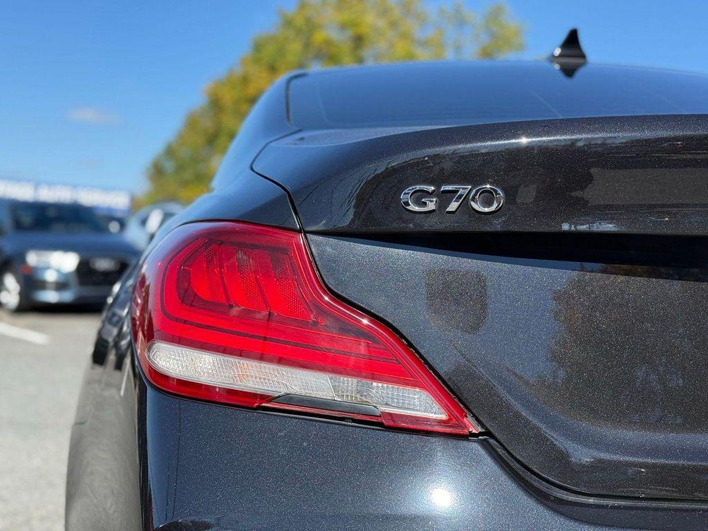used 2019 Genesis G70 car, priced at $16,999