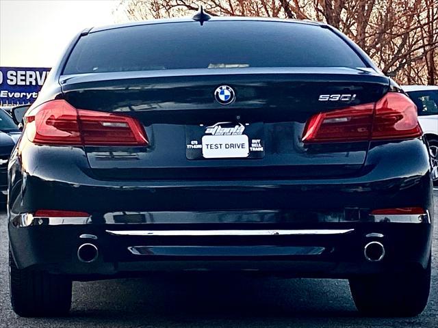 used 2018 BMW 530 car, priced at $18,589