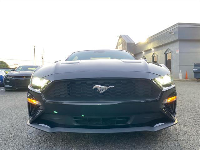 used 2021 Ford Mustang car, priced at $21,799