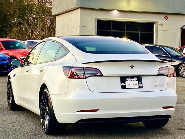 used 2021 Tesla Model 3 car, priced at $28,999