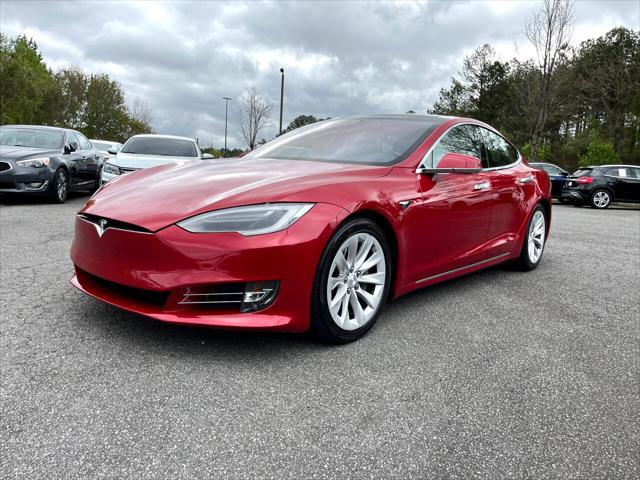 used 2018 Tesla Model S car, priced at $34,799