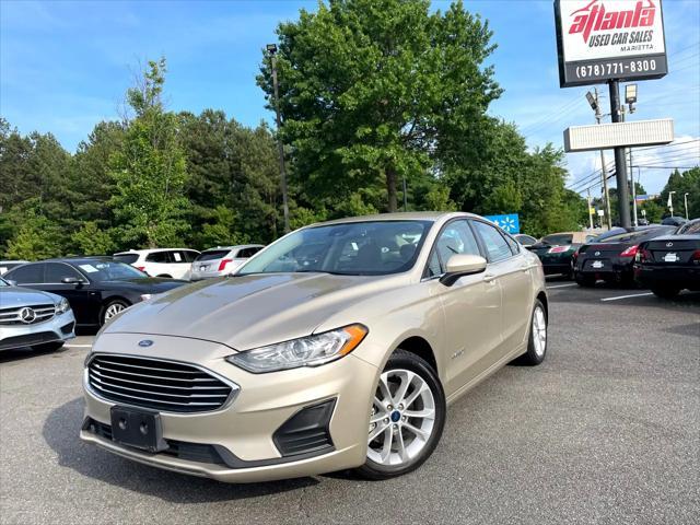 used 2019 Ford Fusion Hybrid car, priced at $15,998