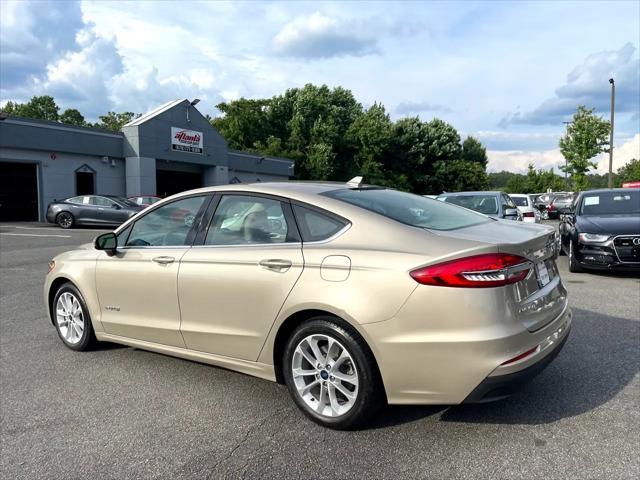 used 2019 Ford Fusion Hybrid car, priced at $15,998