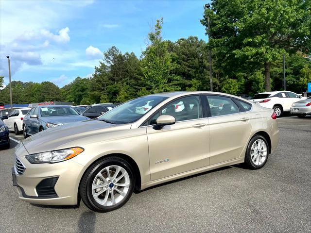 used 2019 Ford Fusion Hybrid car, priced at $15,998