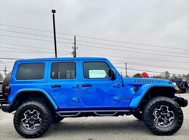 used 2022 Jeep Wrangler Unlimited 4xe car, priced at $35,999