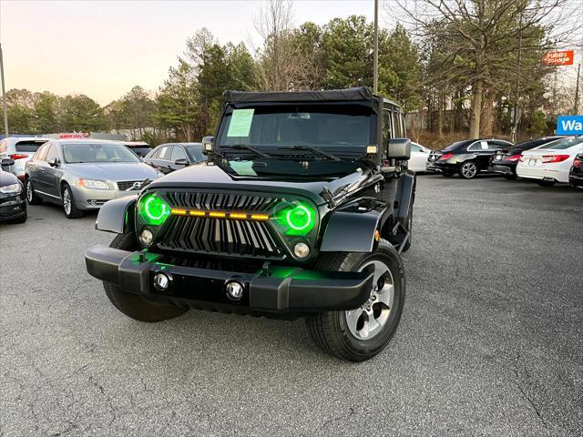 used 2018 Jeep Wrangler JK Unlimited car, priced at $24,679